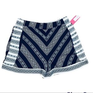 Navy White Dress Shorts NWT